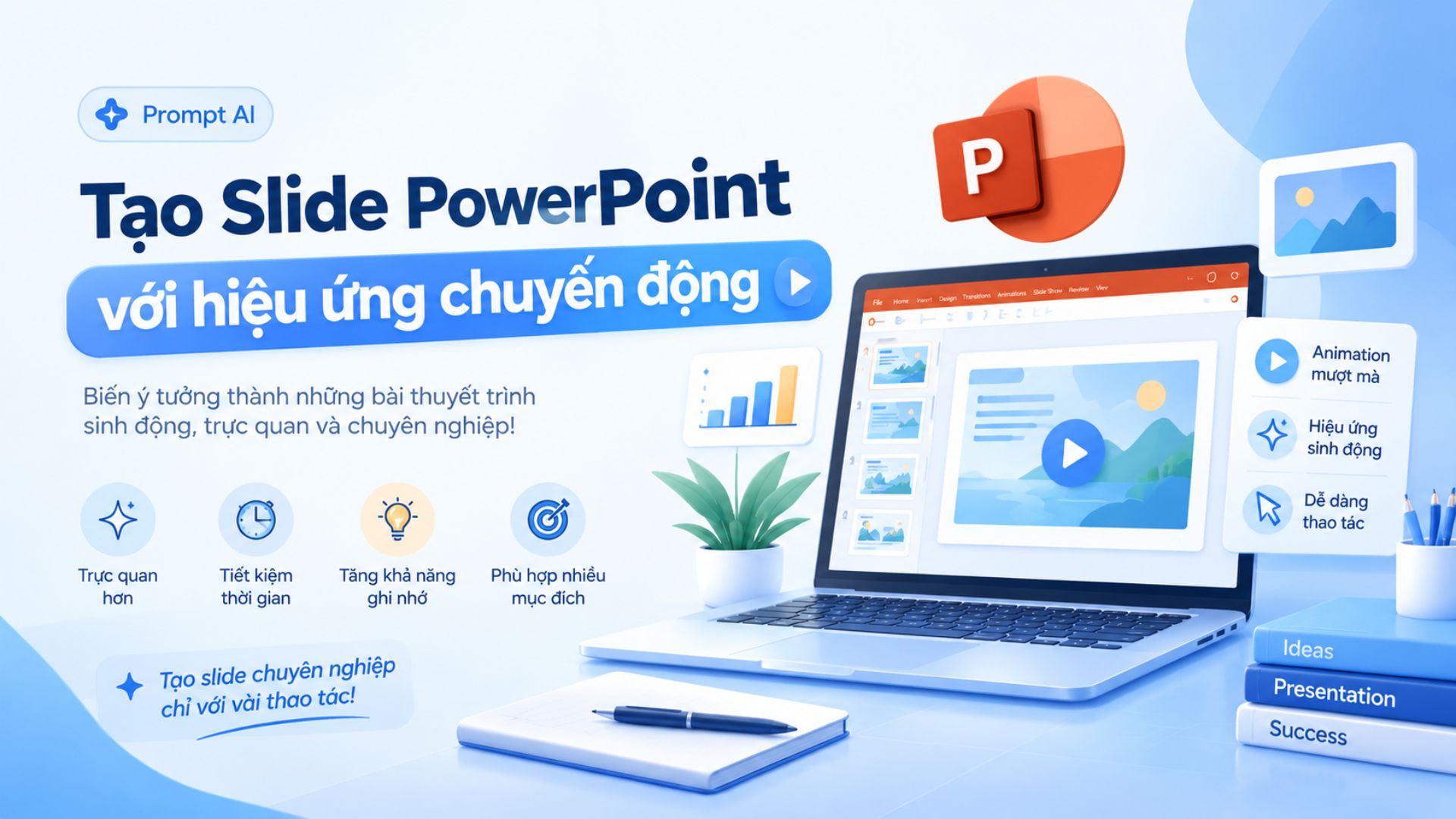 Prompt AI Tạo Slide Bài Giảng Miễn Phí