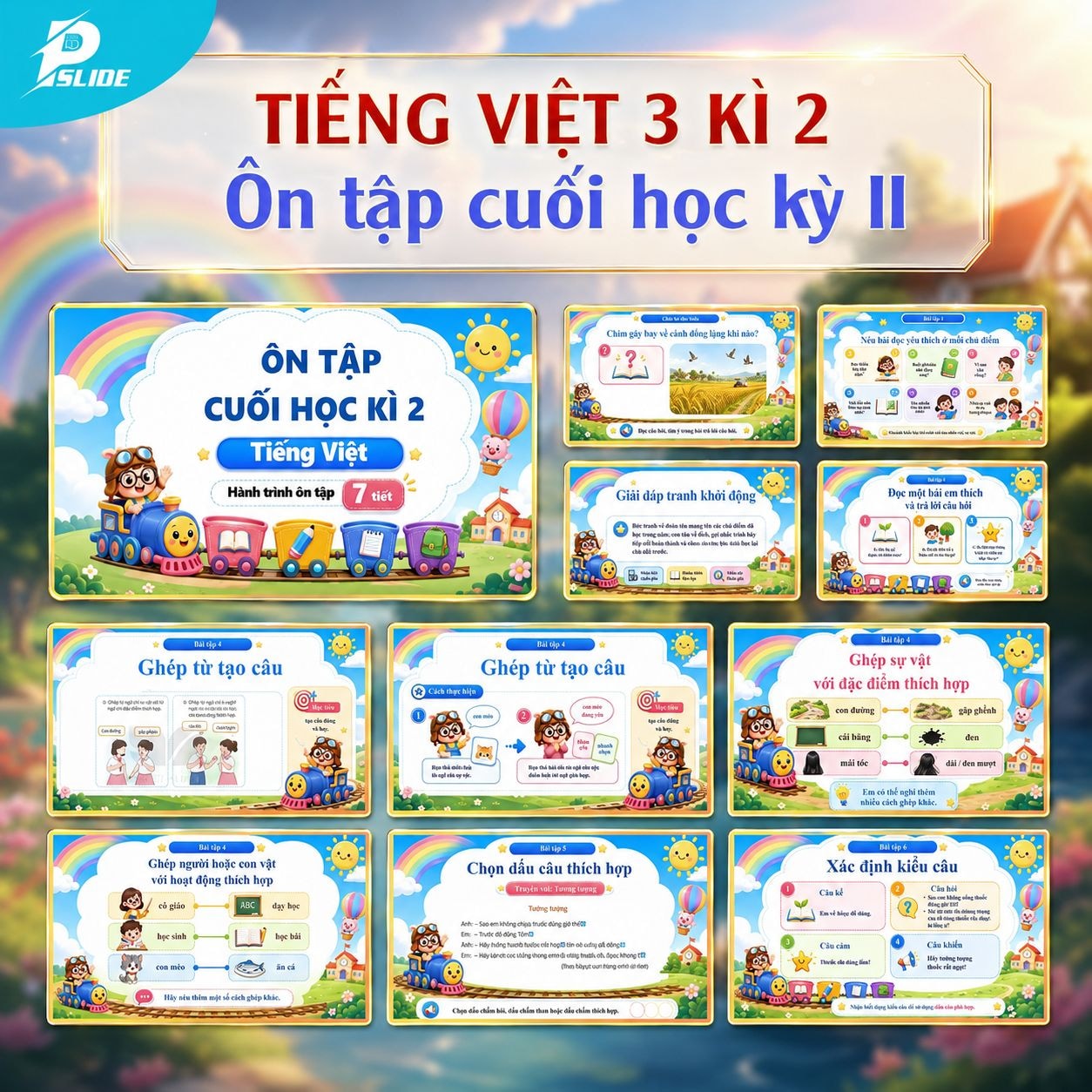 Giáo án Tiếng Việt lớp 3 - Kì 2 - Ôn tập cuối học kỳ II