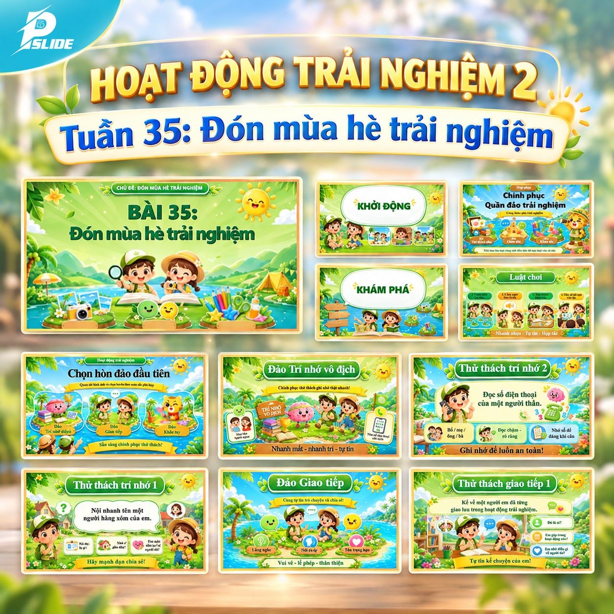 Giáo án Hoạt động trải nghiệm lớp 2 - Tuần 35: Đón mùa hè trải nghiệm