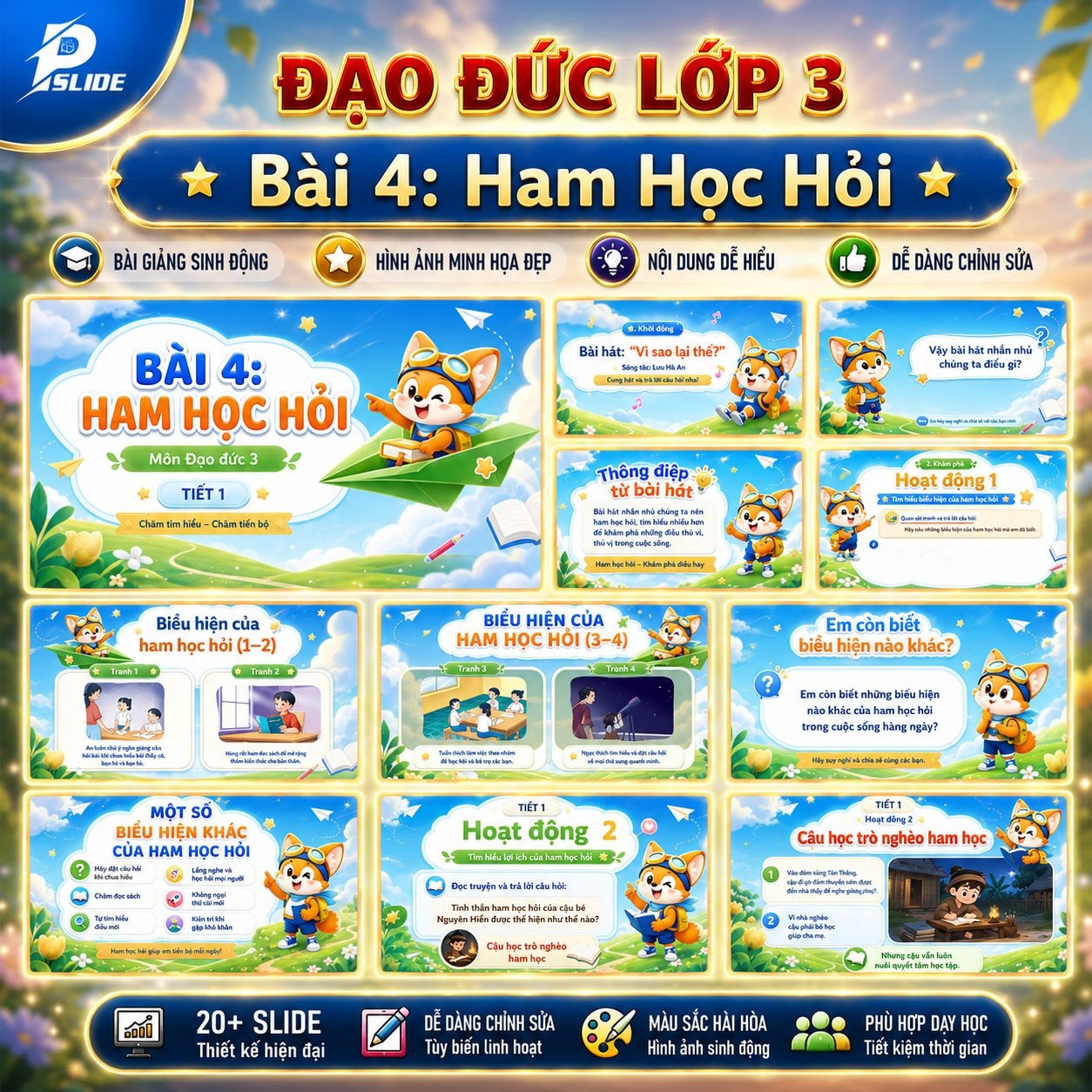 Giáo án Đạo Đức lớp 3 - Bài 4: Ham Học Hỏi