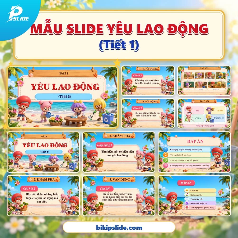 Giáo án Đạo đức lớp 4 - Tuần 10: Yêu lao động