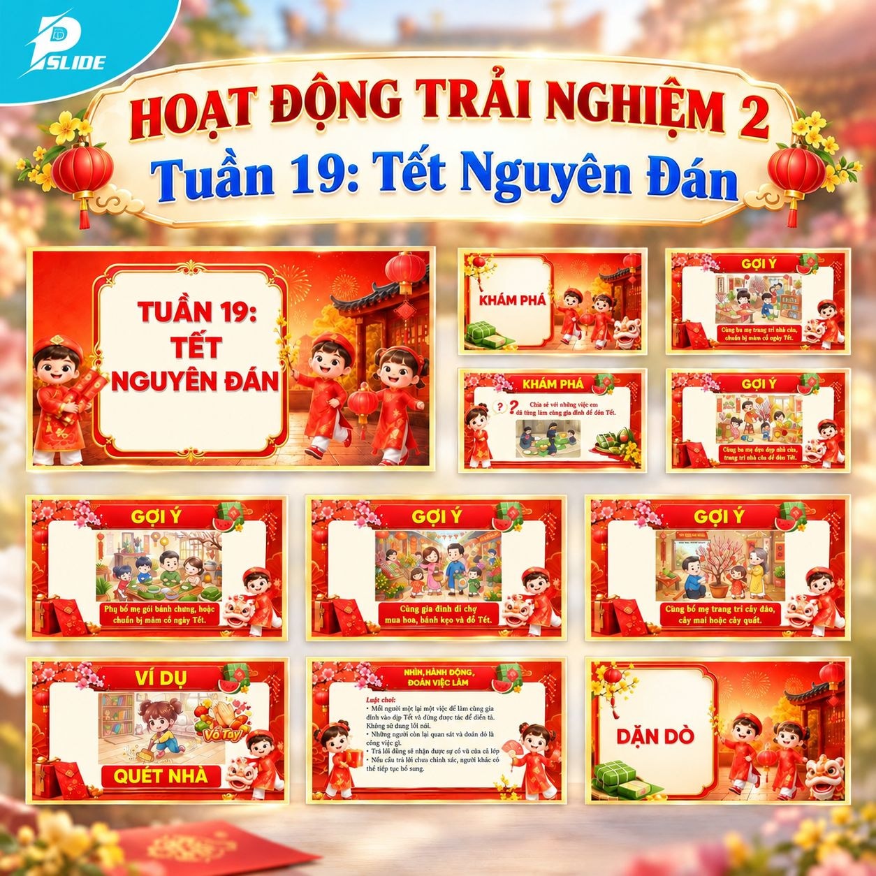 Giáo án Hoạt động trải nghiệm lớp 2 - Tuần 19: Tết Nguyên Đán