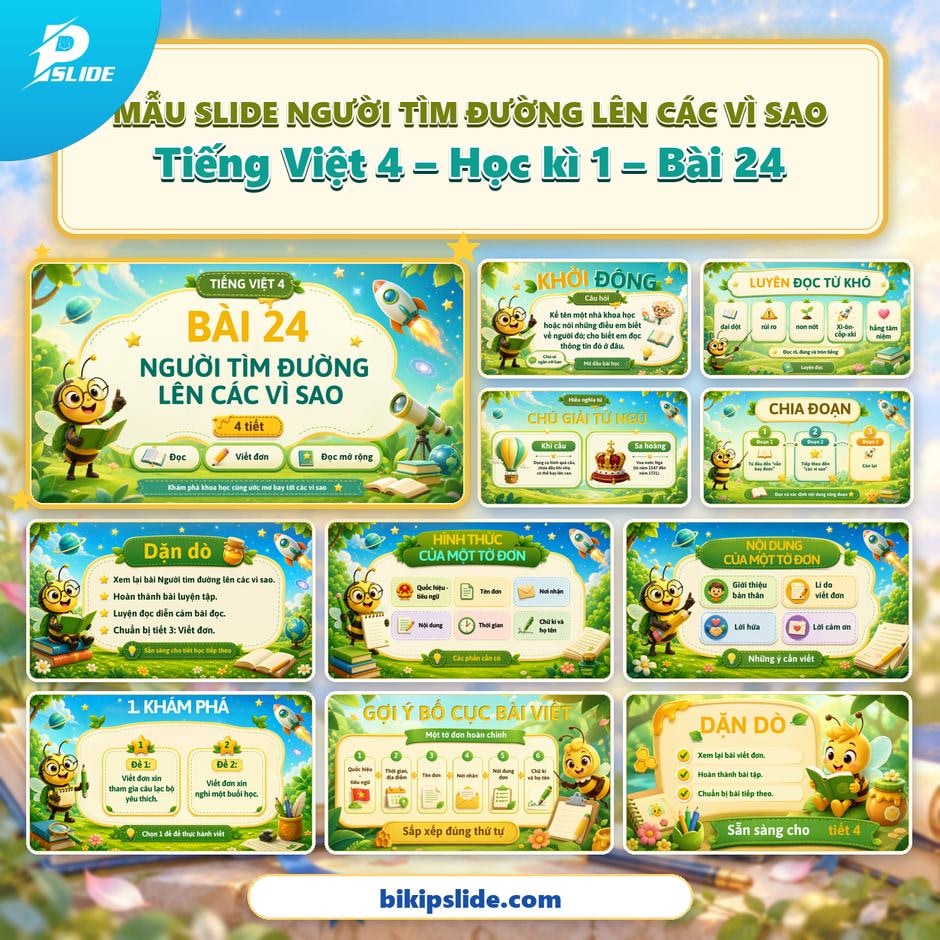 Giáo án Tiếng Việt lớp 4 - Kì 1 - Bài 24: Người tìm đường lên các vì sao