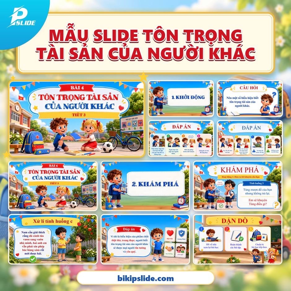 Giáo án Đạo đức lớp 4 - Tuần 16: Tôn trọng tài sản của người khác