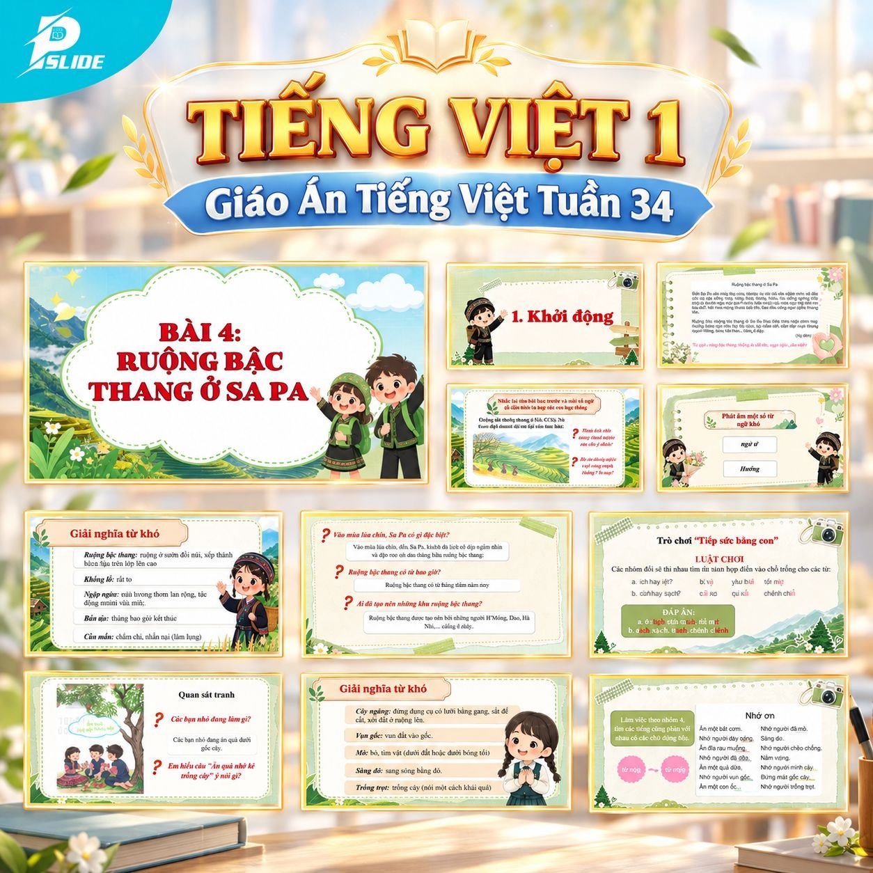 Giáo án Tiếng Việt lớp 1 - Tuần 34